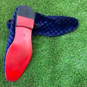 La Milano | Shoes | La Milano Italian Design Blue Velvet  display picture 2